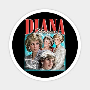 princess diana Bootleg Vintage Tshirt Magnet